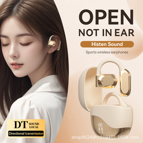Amazon M62 bestseller, clip-in OWS, non-invasive, open-ear, simultaneous interpretation, 144 languages, Bluetooth headphones.