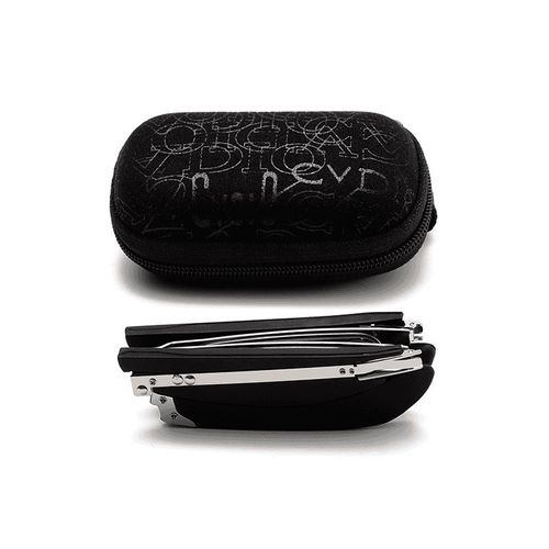 100 Degrees Reading Glasses (Presbyopia-Specific) - Foldable Compact Style, Blue Light Blocking & Ultra-Portable for On-the-Go Use