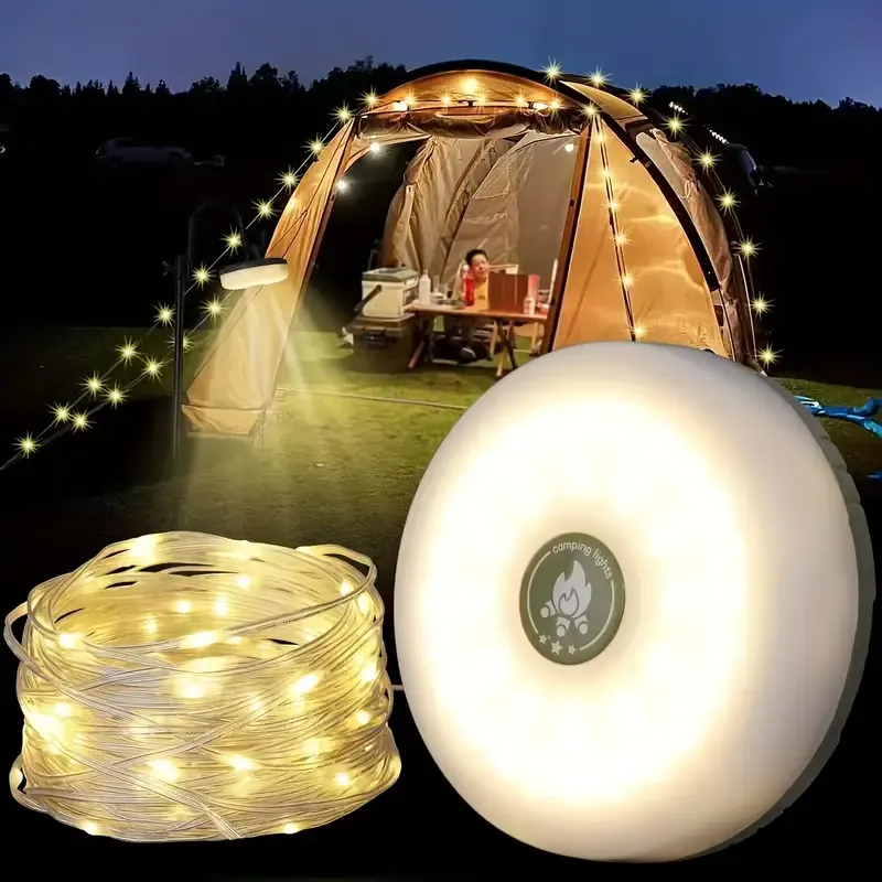 🔥🔥🔥🔥New led camping tape measure light atmosphere light multifunctional with magnetic lighting decoration colorful light string