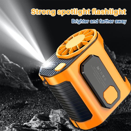 Portable Cooling Fan with LED Light