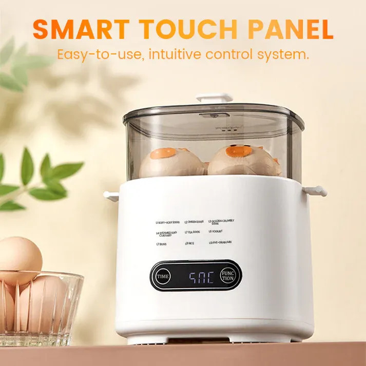 Mini-Multifunktions-Eierkocher-Set mit Smart-Touch-Panel