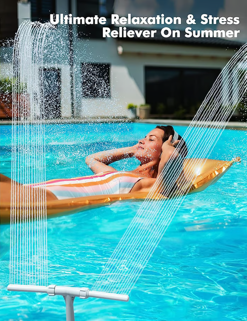 Pool fountain stand