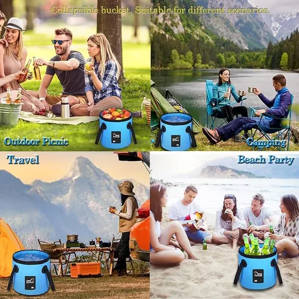 Portable Shower for Camping with Water Pump