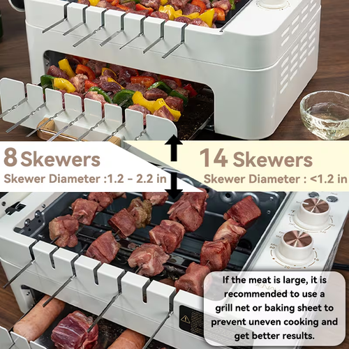 Portable Smokeless BBQ Electric Grill