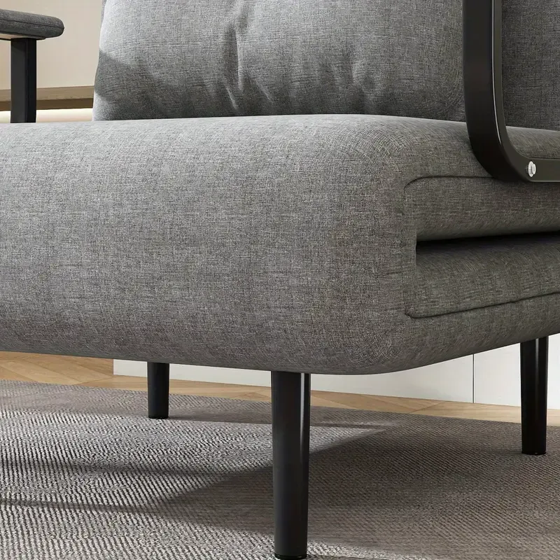 Single foldable sofa bed
