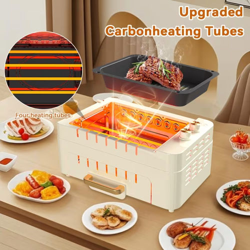 Portable Smokeless BBQ Electric Grill