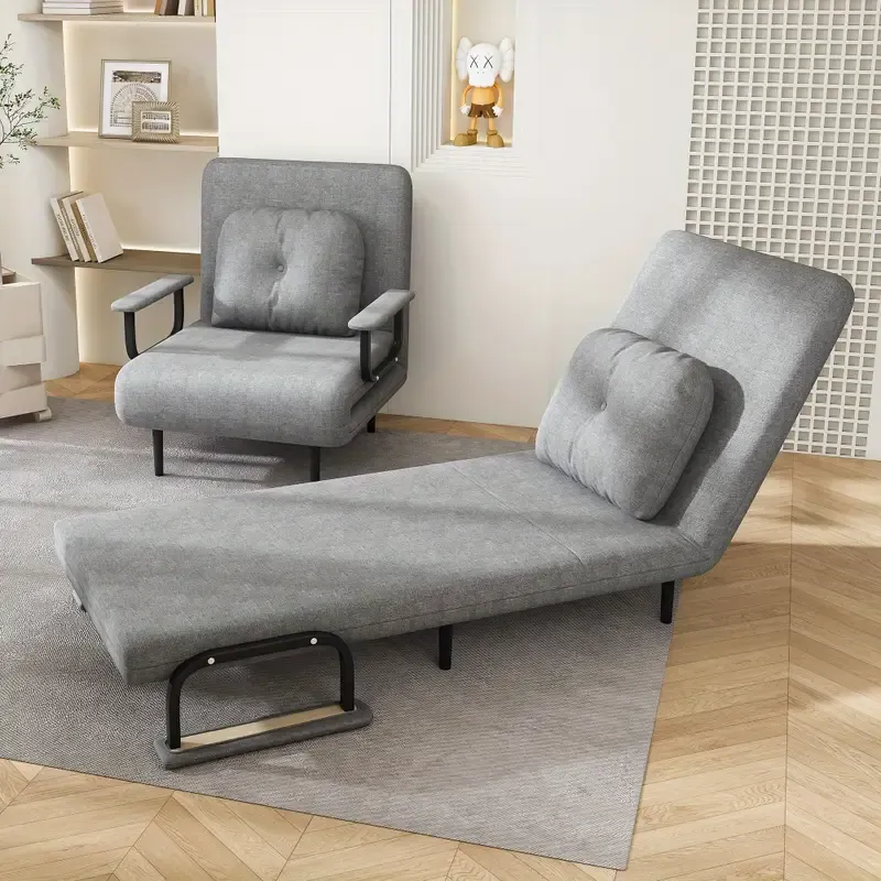 Single foldable sofa bed