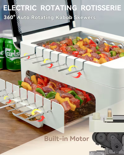 Portable Smokeless BBQ Electric Grill