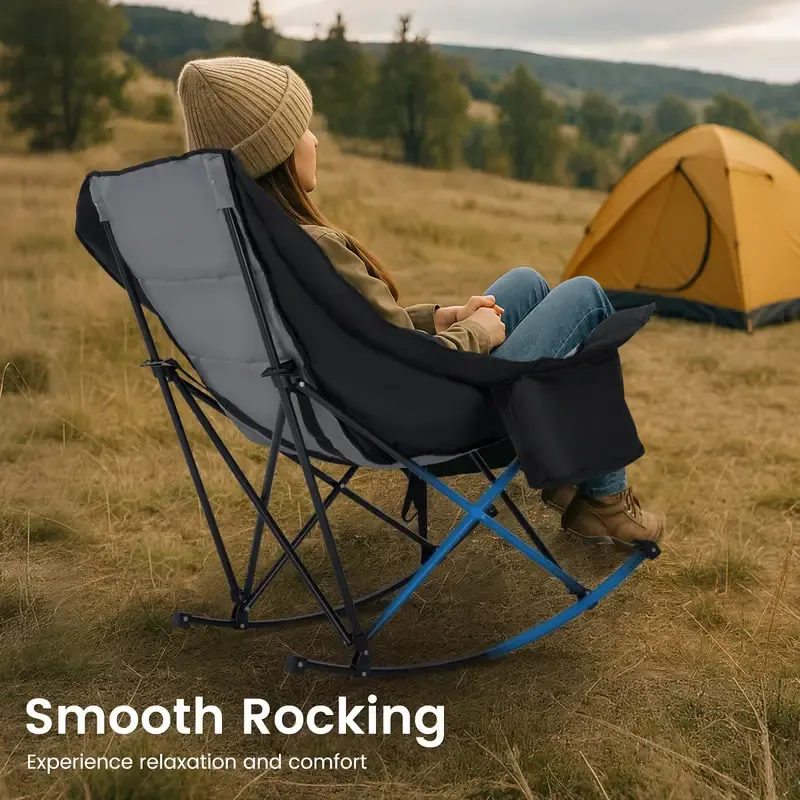 Oversized Rocking Camping Chair