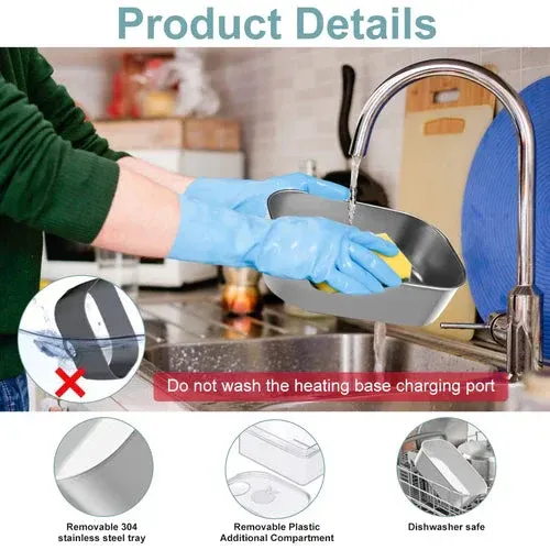 🔥🔥🔥2-in-1 Portable Dual Voltage Electric Lunch Box
