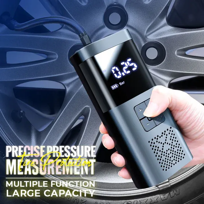 Wireless car inflatable pump