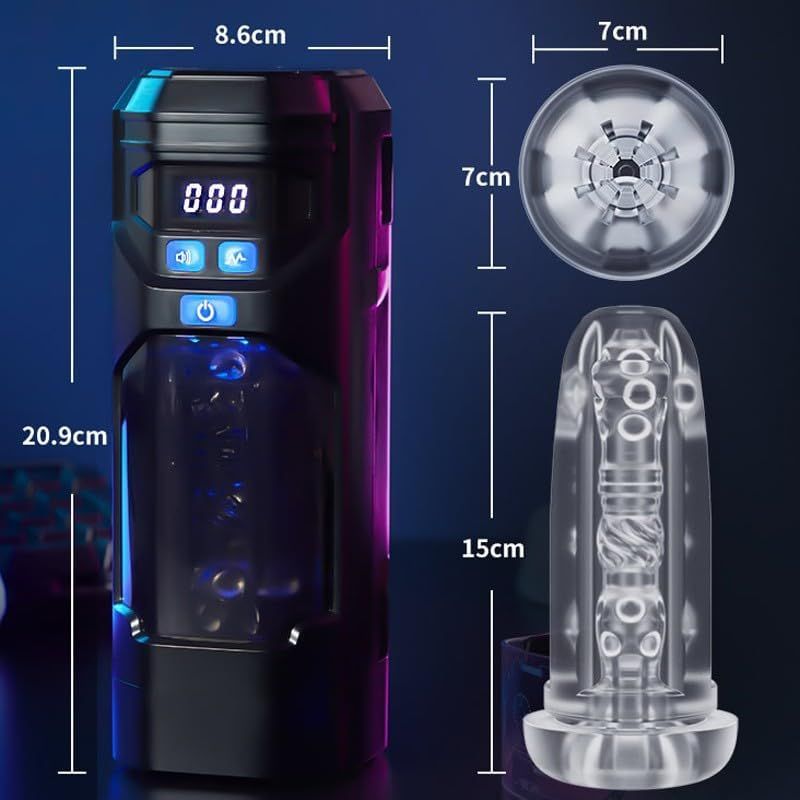HJ31-Portable Rechargeable Male Stroker