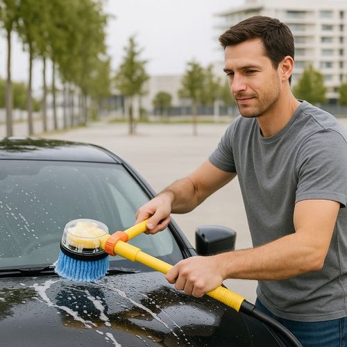 ✨FREE SHIPPING✨Auto Rotating Retractable Car Wash Brush