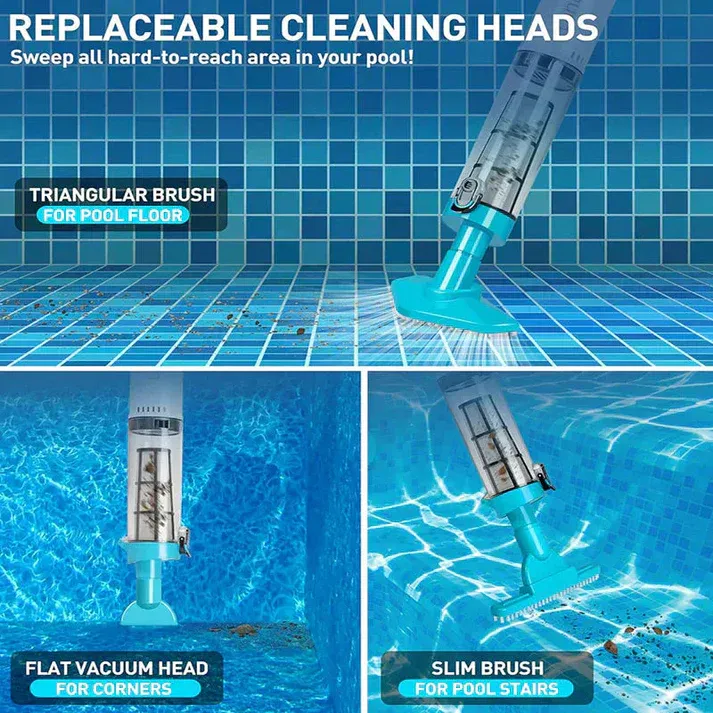 3-in-1 Cordless Handheld Pool Vacuum