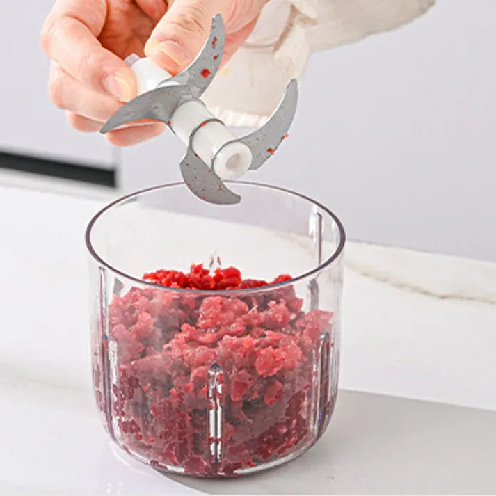 Cordless electric meat grinder for home use