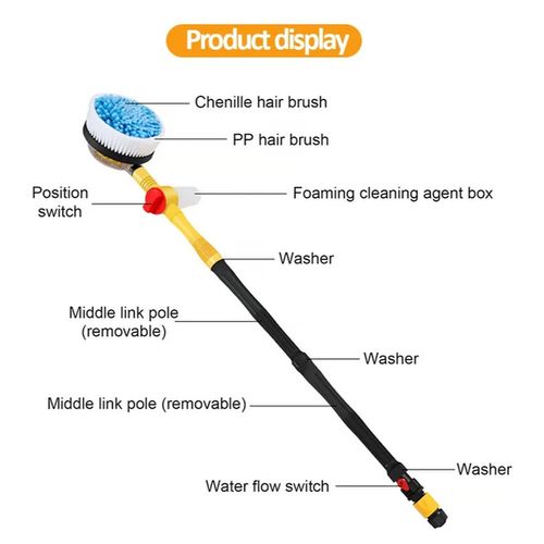 ✨FREE SHIPPING✨Auto Rotating Retractable Car Wash Brush