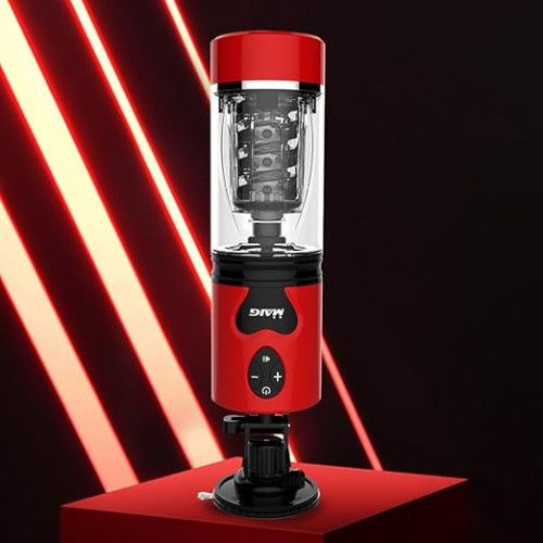 VIP03Automatic Sucking Male Masturbators Hands Free Pocket Pussy Male Stroker with 3D Realistic Textured