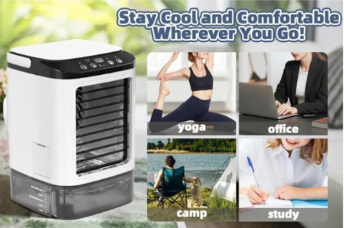 ❄️Portable Mini Silent Ice Mist Air Cooler
