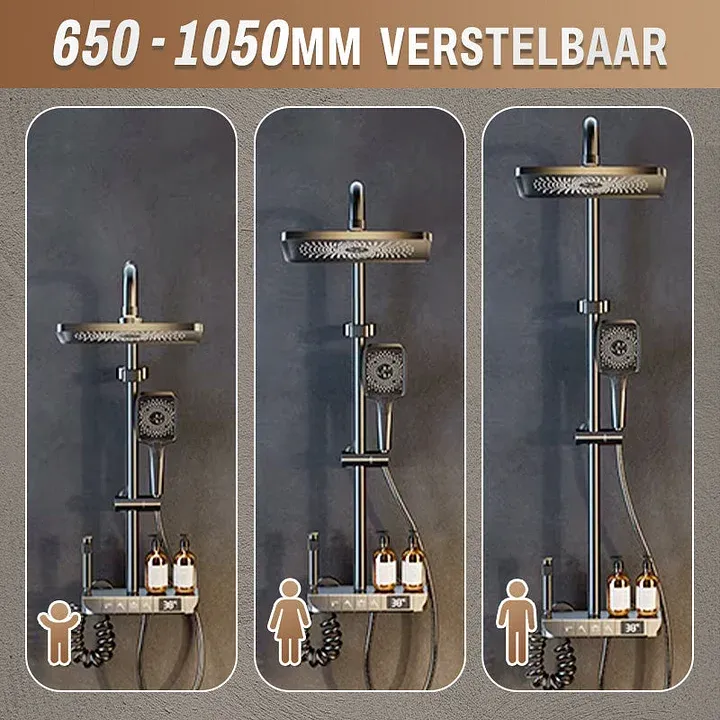 Intelligent Shower Set With Constant Temperature Under Pressure