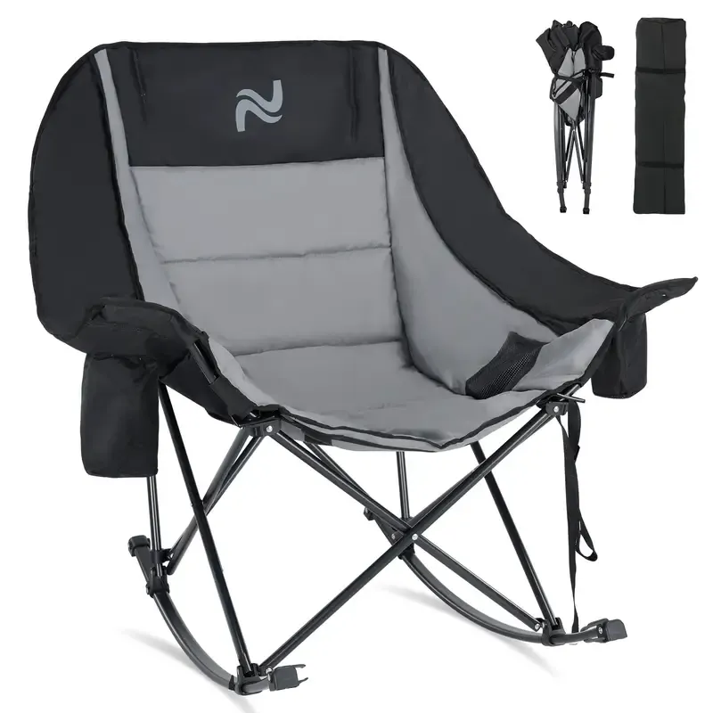 Oversized Rocking Camping Chair