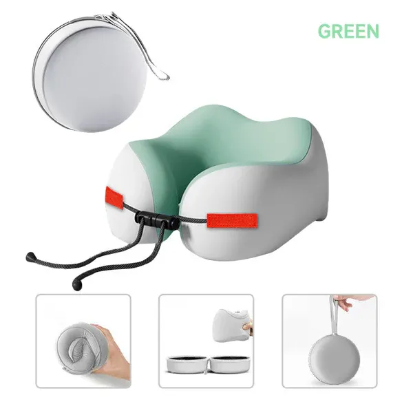 Memory Foam U-Shaped Travel Neck Pillow💤