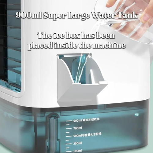 ❄️Portable Mini Silent Ice Mist Air Cooler