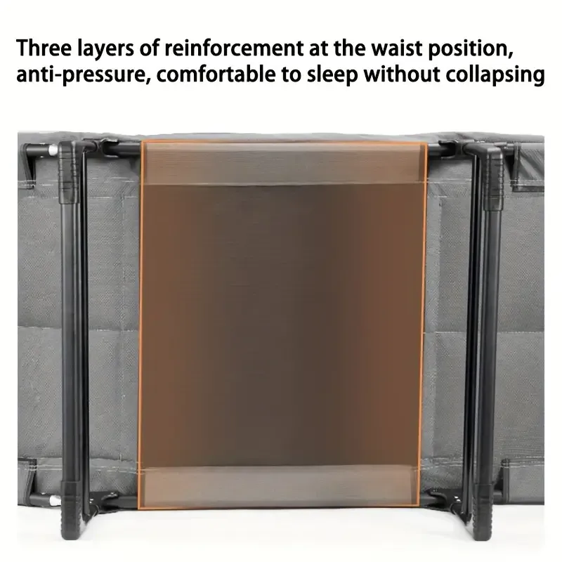 Adjustable Portable Folding Bed