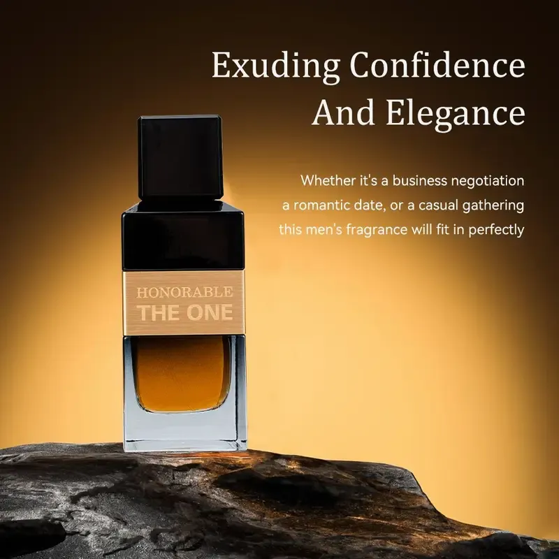 Premium Eau dessert for men - Wooden notes, 100ml with cardamom, pink pepper, violet leaves and mint - suitable for business, date and casual occasions