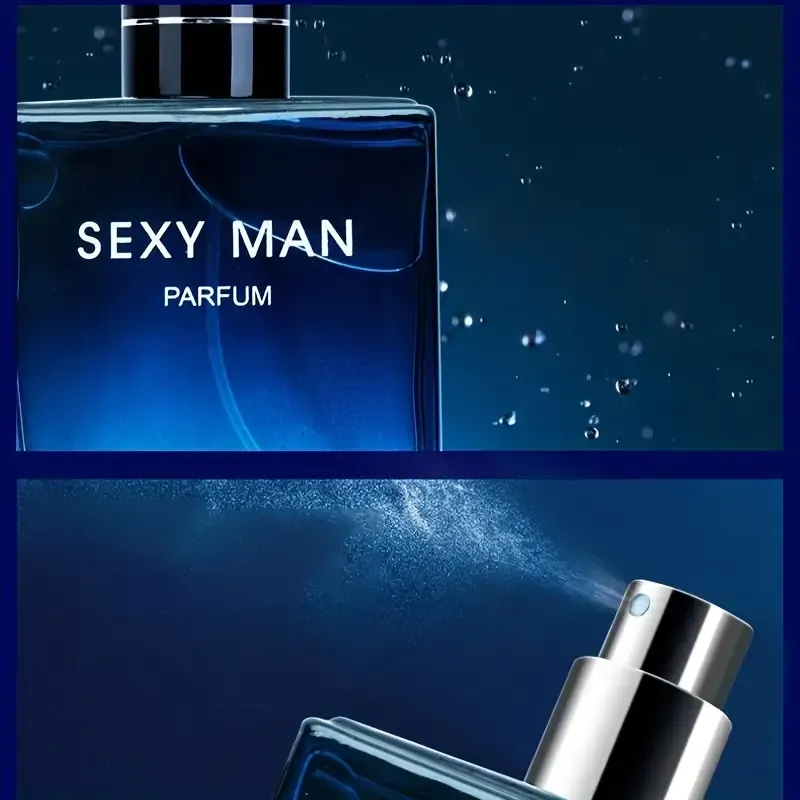 2pcs Luxury Men's Long Lasting Perfume Spray, Sexy Male Woody Fragrance, Portable Eau De Toilette Spray, Suitable for Business, Office Or Travel, Suitable for Birthday Gift, Valentine's Day Gift