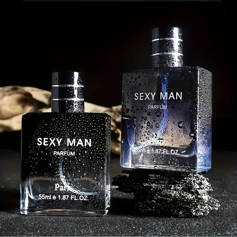 2pcs Luxury Men's Long Lasting Perfume Spray, Sexy Male Woody Fragrance, Portable Eau De Toilette Spray, Suitable for Business, Office Or Travel, Suitable for Birthday Gift, Valentine's Day Gift