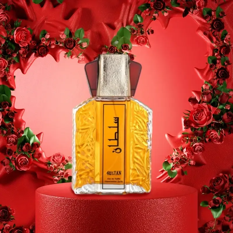 1 Bottle of Premium Perfume  Africa  Men is Perfume  Elegant and Long Lasting Fragrance 100ml 3.4oz Sultan Perfume Spray Arabian Perfume Oil Valentine  Day Perfect Gift for Boyfriend or Husband on Valentine's Day