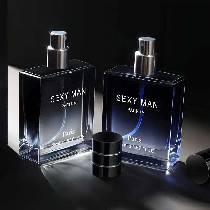 2pcs Luxury Men's Long Lasting Perfume Spray, Sexy Male Woody Fragrance, Portable Eau De Toilette Spray, Suitable for Business, Office Or Travel, Suitable for Birthday Gift, Valentine's Day Gift