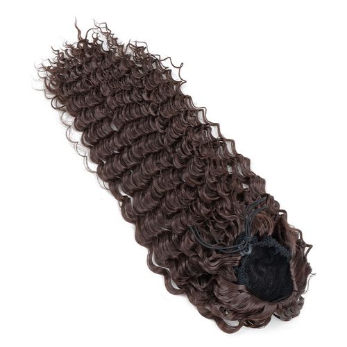 Women's Wig African Wig Ponytail Mesh Pull Rope Curly Ponytail instant roll ponytail