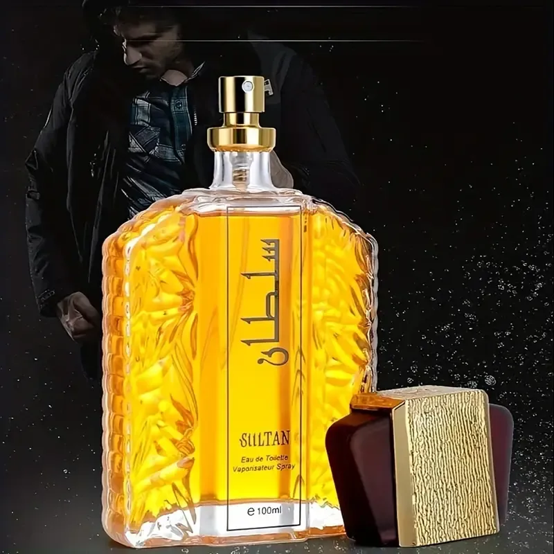 1 Bottle of Premium Perfume  Africa  Men is Perfume  Elegant and Long Lasting Fragrance 100ml 3.4oz Sultan Perfume Spray Arabian Perfume Oil Valentine  Day Perfect Gift for Boyfriend or Husband on Valentine's Day