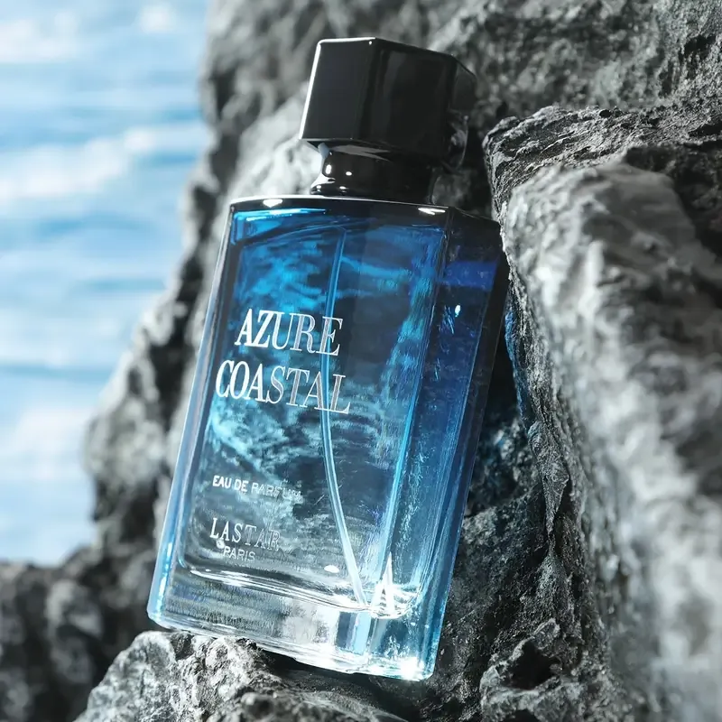 50ML Men's perfume, universal adult deodorant for men and women, fresh citrus and ocean aromas with amber and musk, long-lasting freshness, with gift box packaging for Father's Day, New Year, Valentine's Day gifts