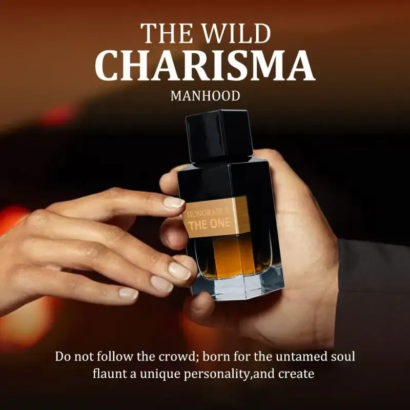 Premium Eau dessert for men - Wooden notes, 100ml with cardamom, pink pepper, violet leaves and mint - suitable for business, date and casual occasions