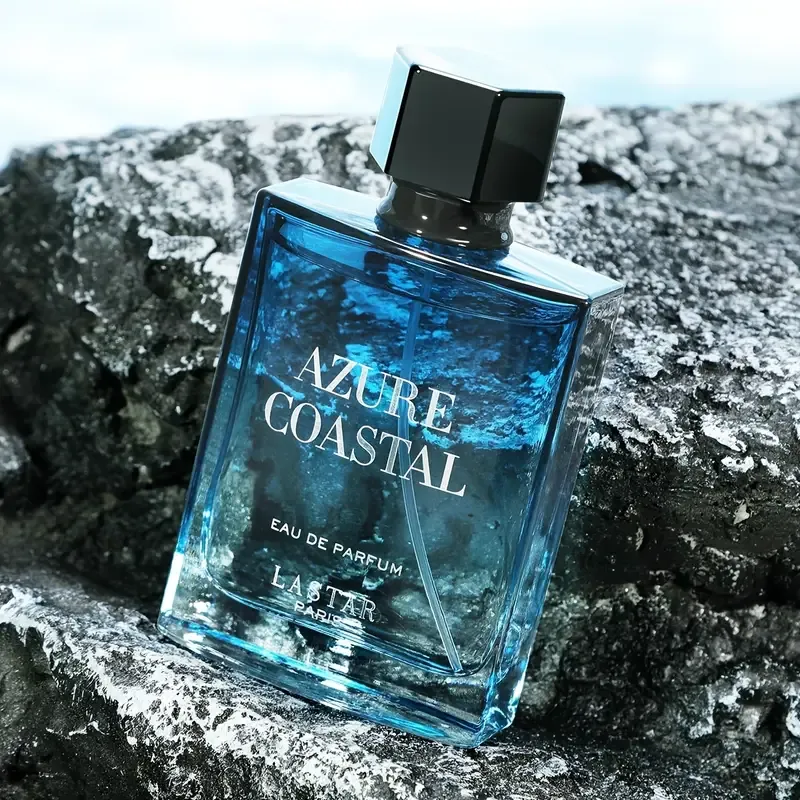 50ML Men's perfume, universal adult deodorant for men and women, fresh citrus and ocean aromas with amber and musk, long-lasting freshness, with gift box packaging for Father's Day, New Year, Valentine's Day gifts