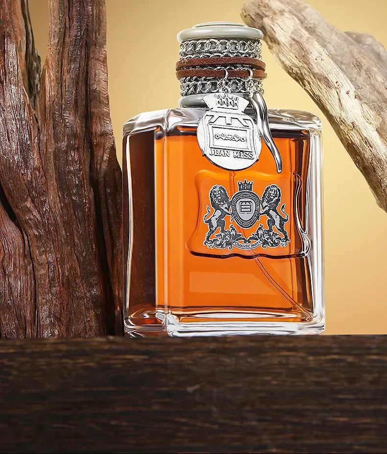 Elegant 100ml men's strong perfume spray Natural musk Wooden perfume Long lasting fragrance Suitable for dates