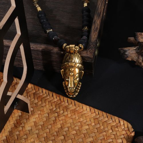 Buy one get one free    Men's fashion hip-hop retro trend pendant, character totem pendant, alloy material