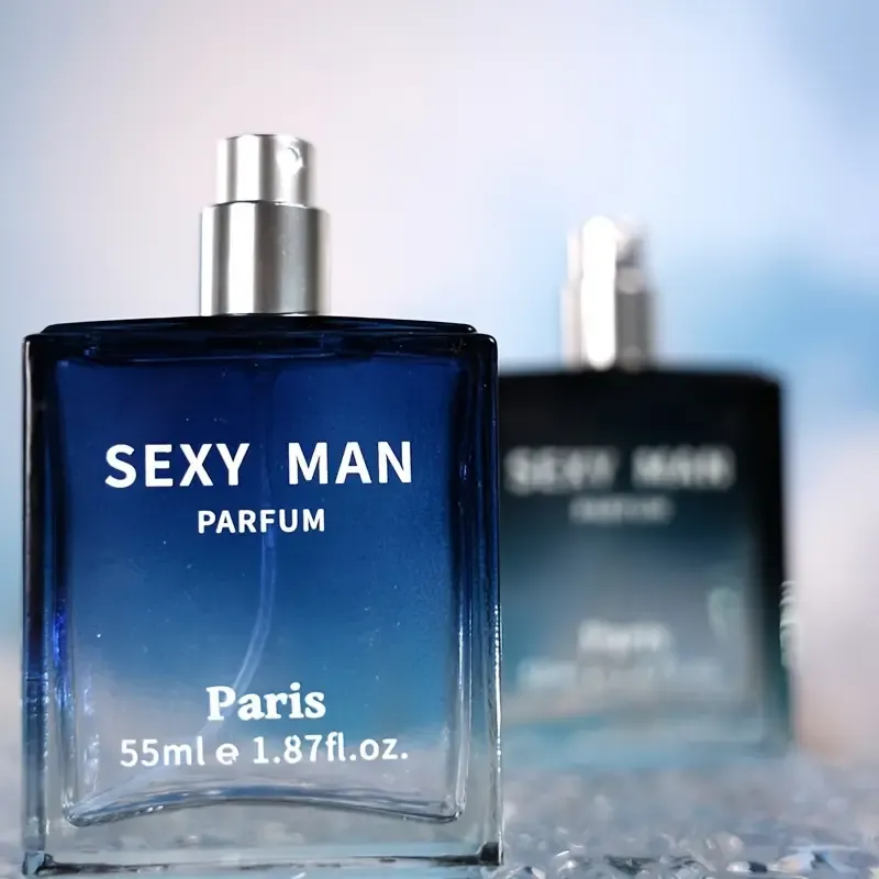 2pcs Luxury Men's Long Lasting Perfume Spray, Sexy Male Woody Fragrance, Portable Eau De Toilette Spray, Suitable for Business, Office Or Travel, Suitable for Birthday Gift, Valentine's Day Gift