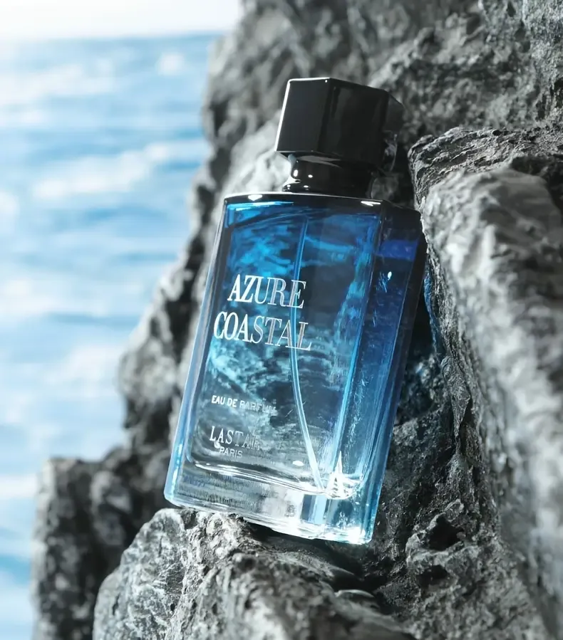 50ML Men's perfume, universal adult deodorant for men and women, fresh citrus and ocean aromas with amber and musk, long-lasting freshness, with gift box packaging for Father's Day, New Year, Valentine's Day gifts
