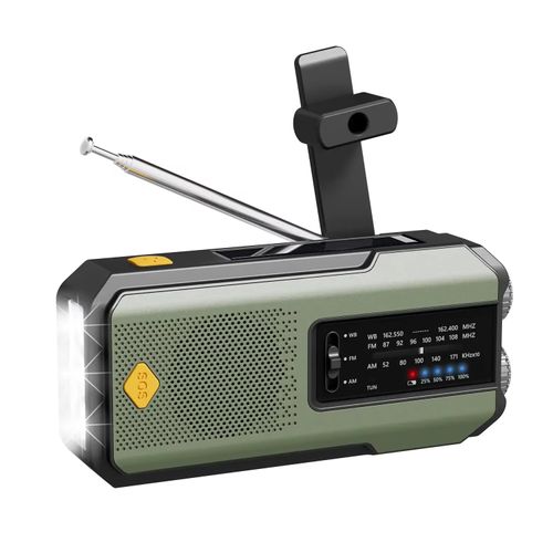 Hand-Crank Powered Radio