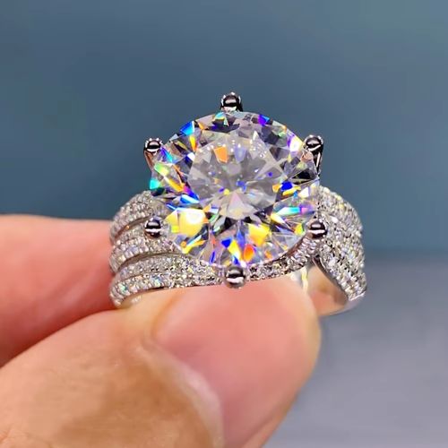 sterling engagement ring