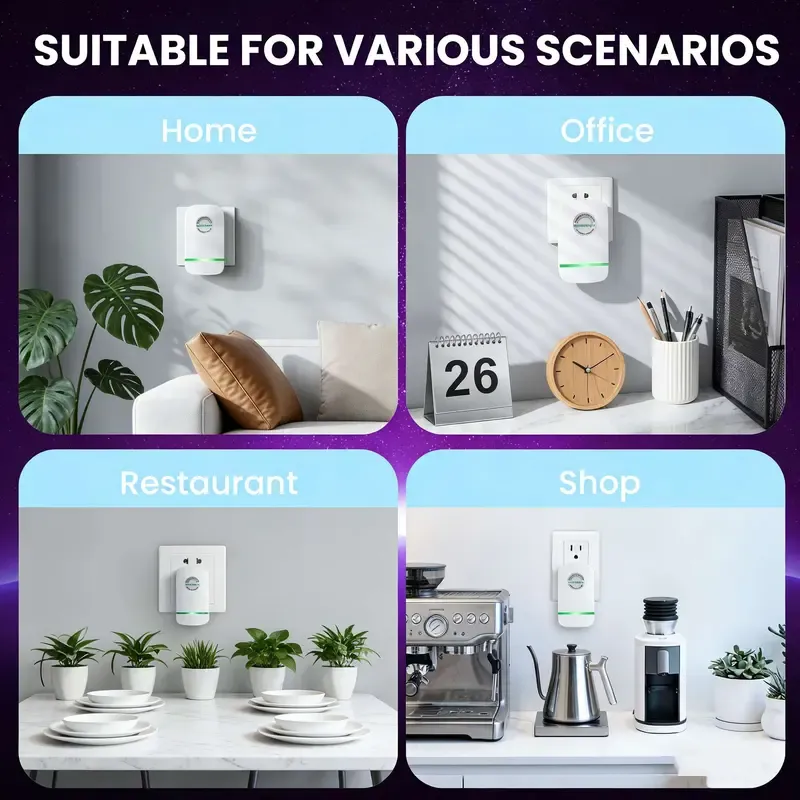 2026 upgraded plug-in power box with standard plug, supports wide voltage input from 90V to 250V