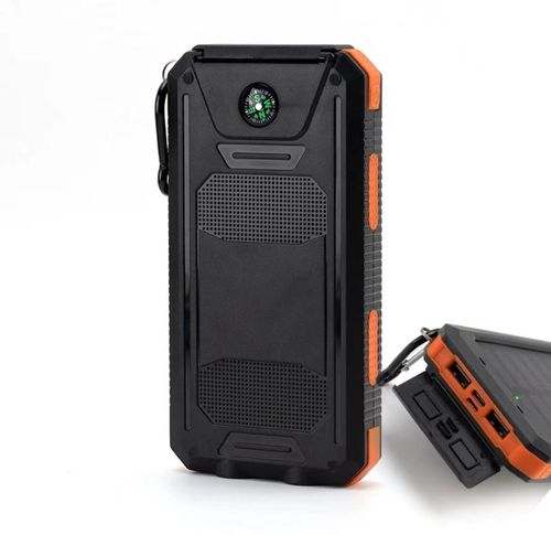 Tired of blackouts killing your phone? This 10,000mAh solar power bank gives you 3 full charges – with sun or socket!