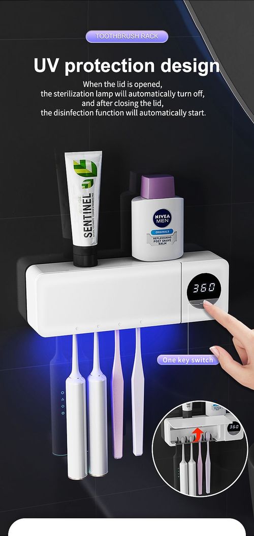 Germ-Free Shine Toothbrush Sanitizer