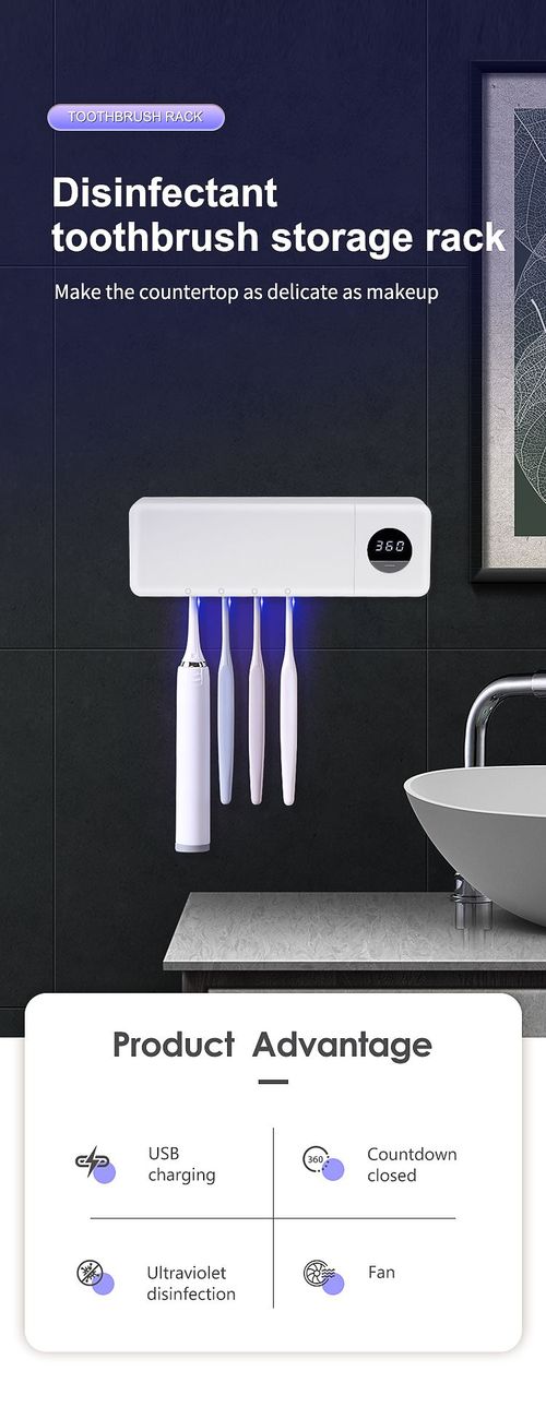 Germ-Free Shine Toothbrush Sanitizer