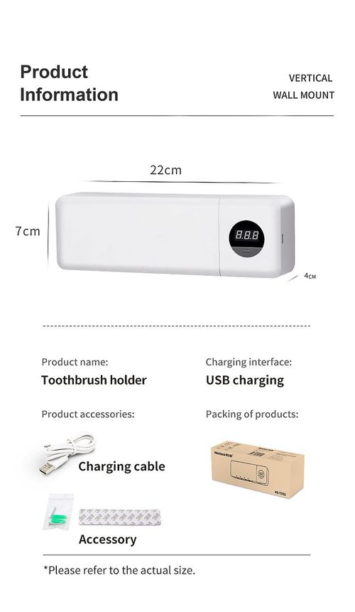 Germ-Free Shine Toothbrush Sanitizer