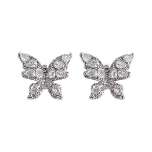 Adinkra Butterfly Ear-Huggers