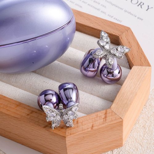 Adinkra Butterfly Ear-Huggers